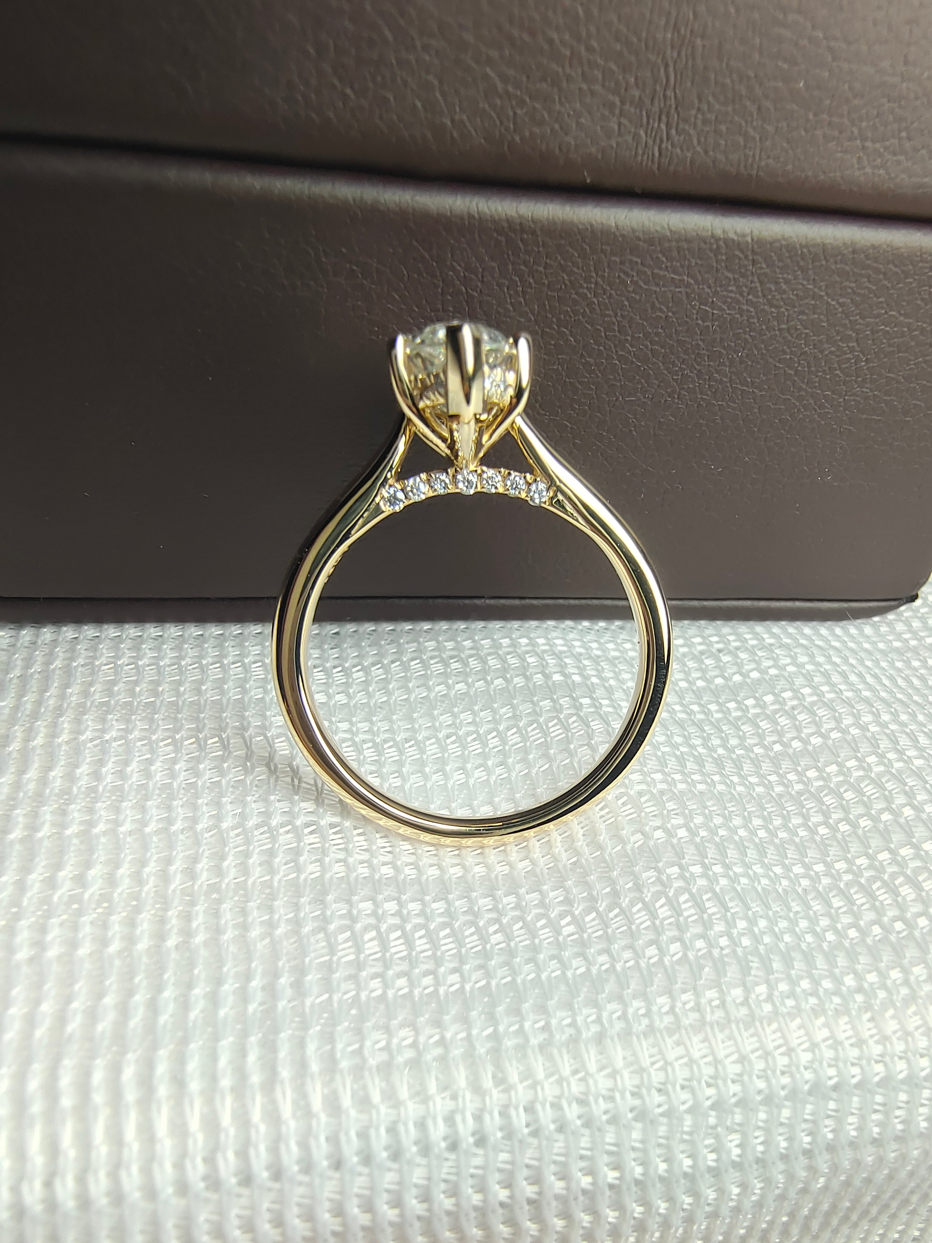 High Profile Diamond RIng by UnicaStone