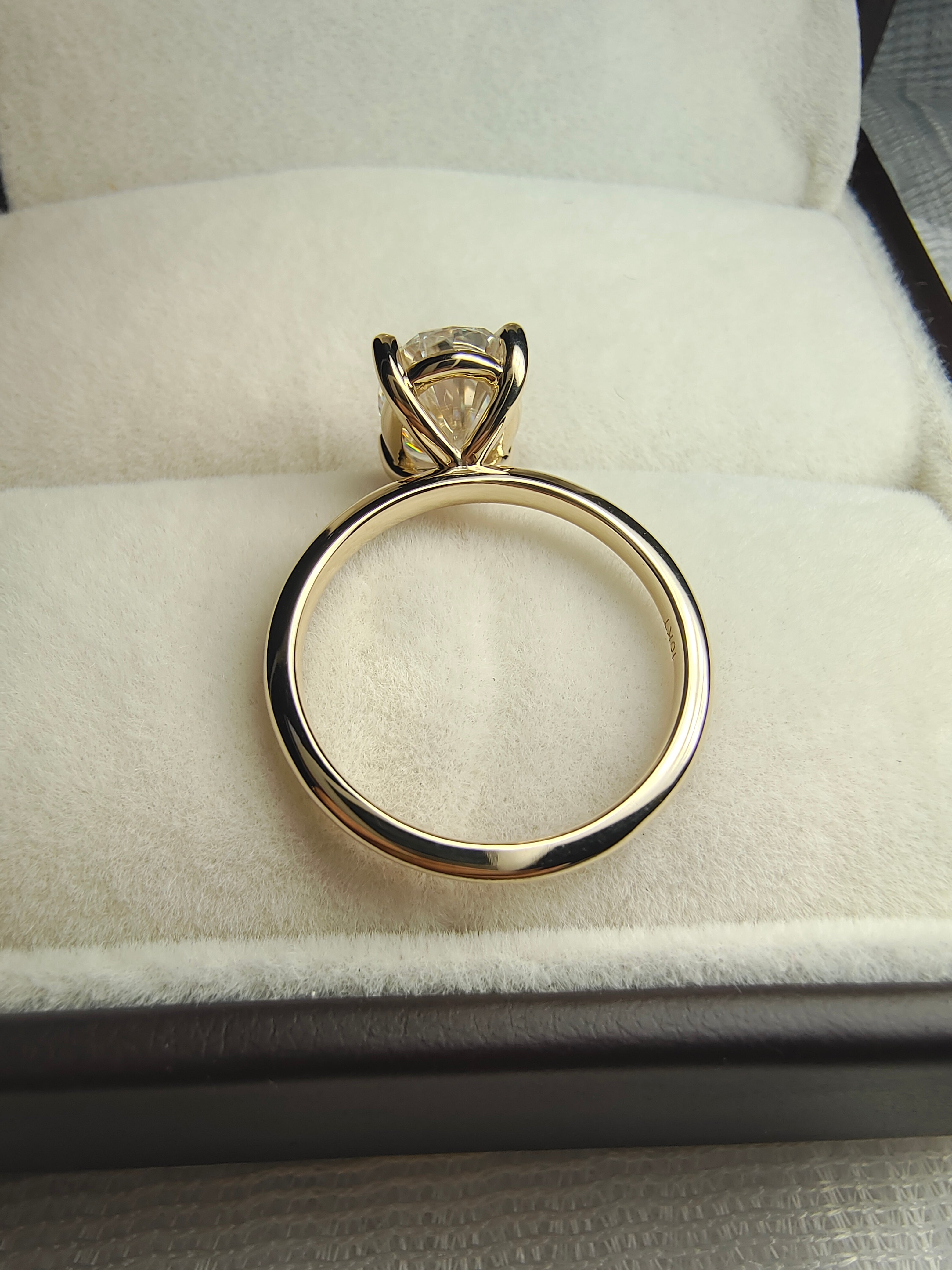 Oval Cut Solitaire Rings for Women by UnicaStone