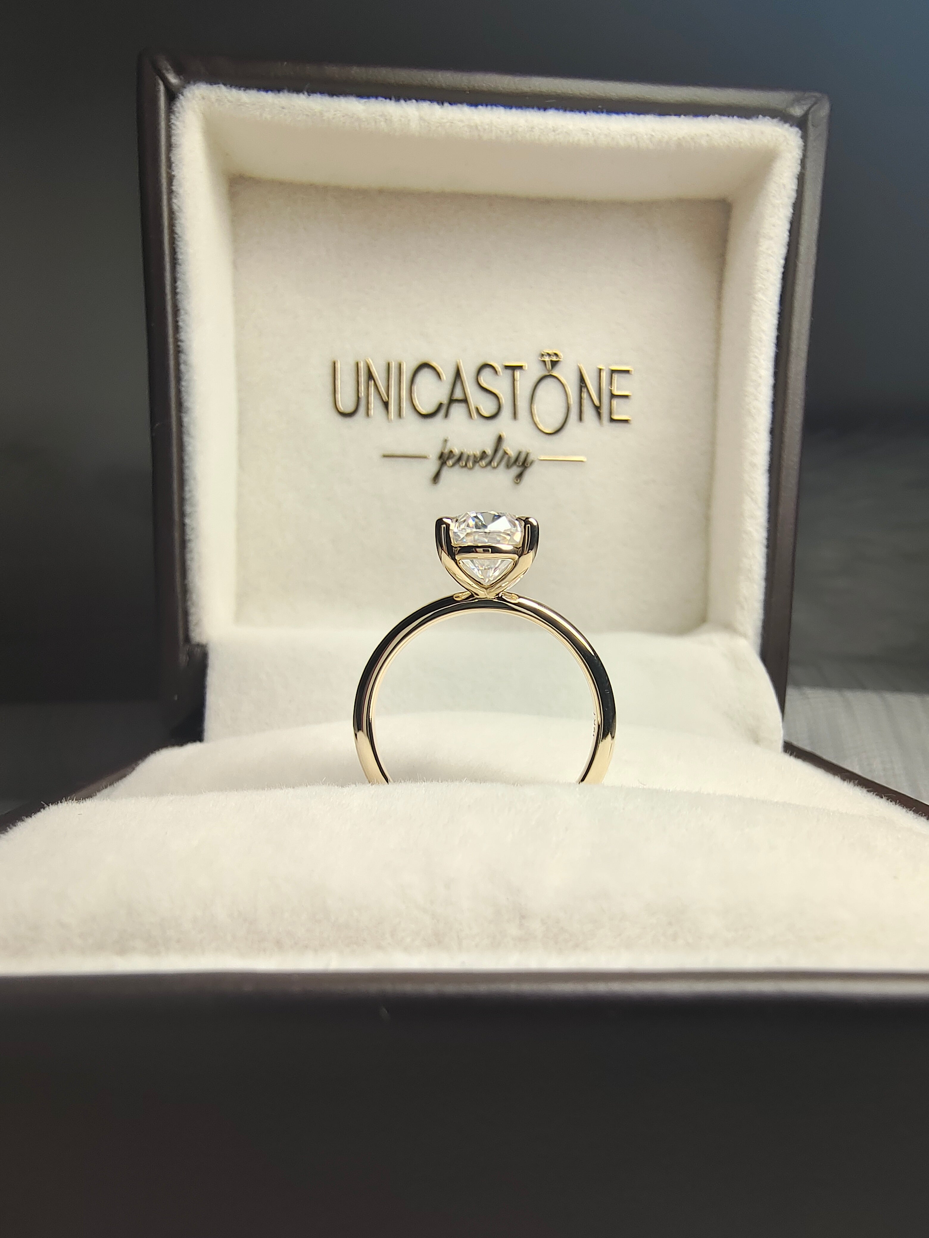 Oval Cut Solitaire Ring for Her