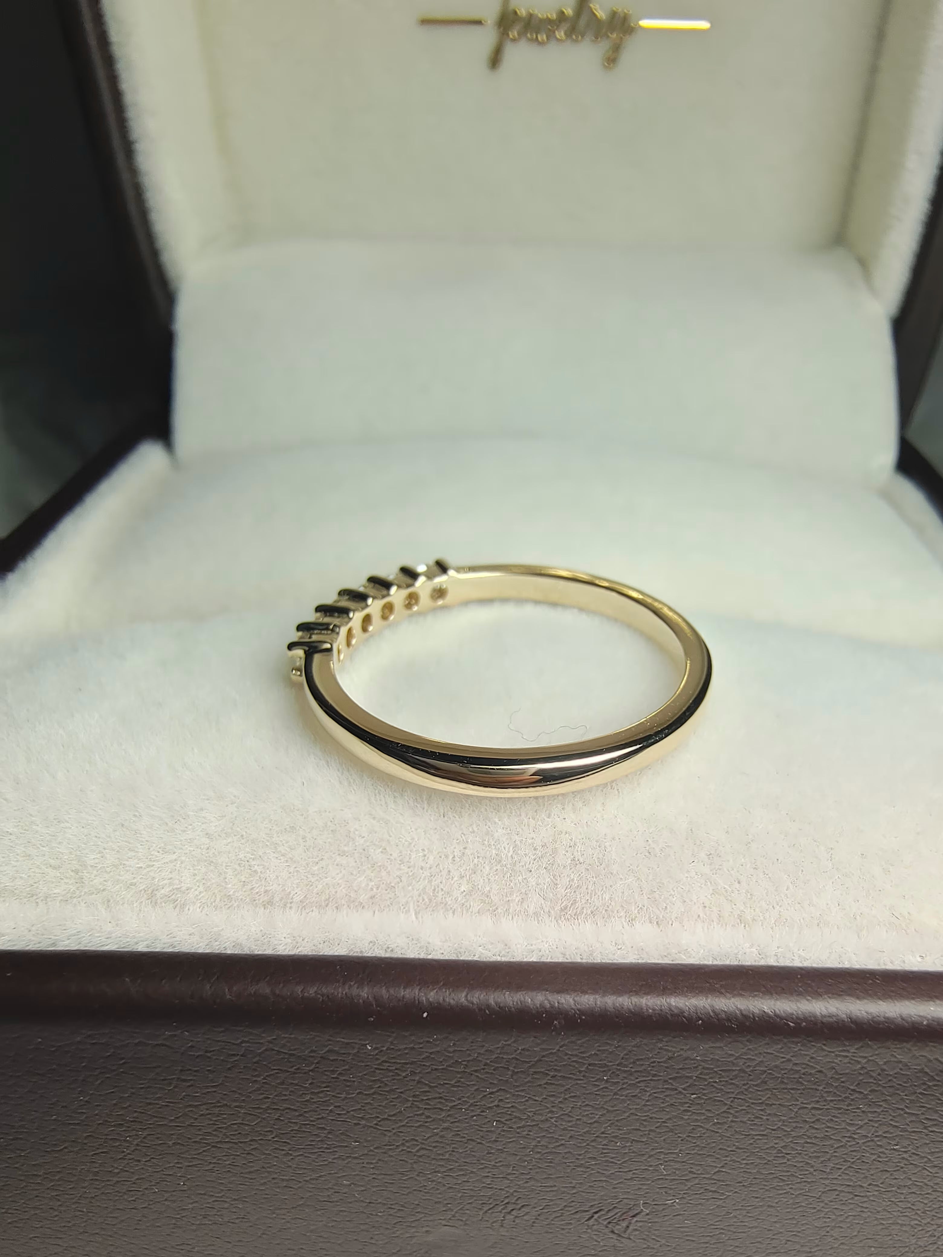 Yellow Gold Engagement Ring by UnicaStone